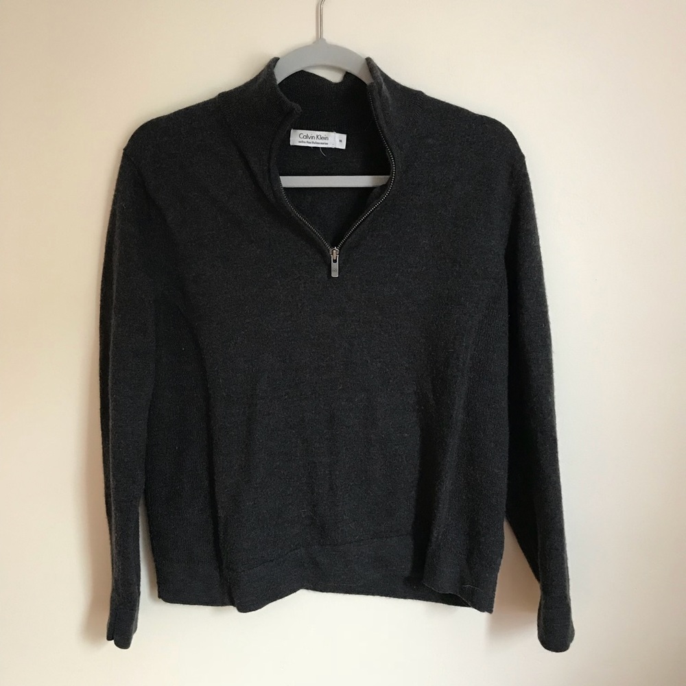 Grey Calvin Klein Sweater